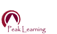 Peak Learning Pty Limited logo with link to company email.